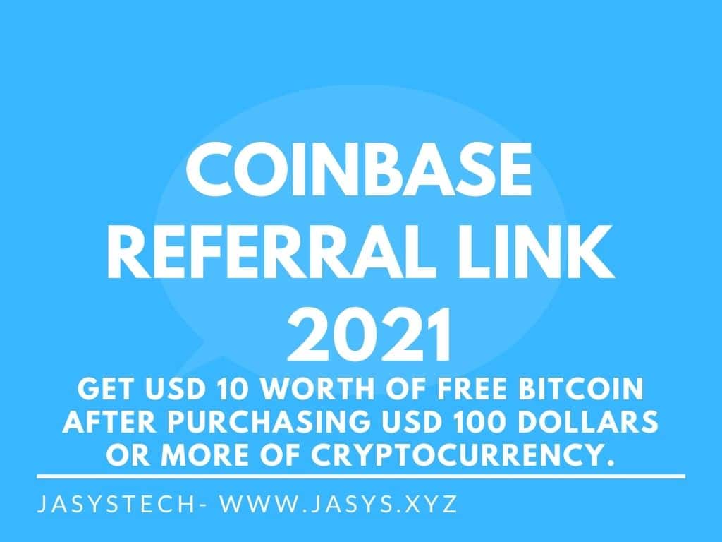 Coinbase Referral Link 2021